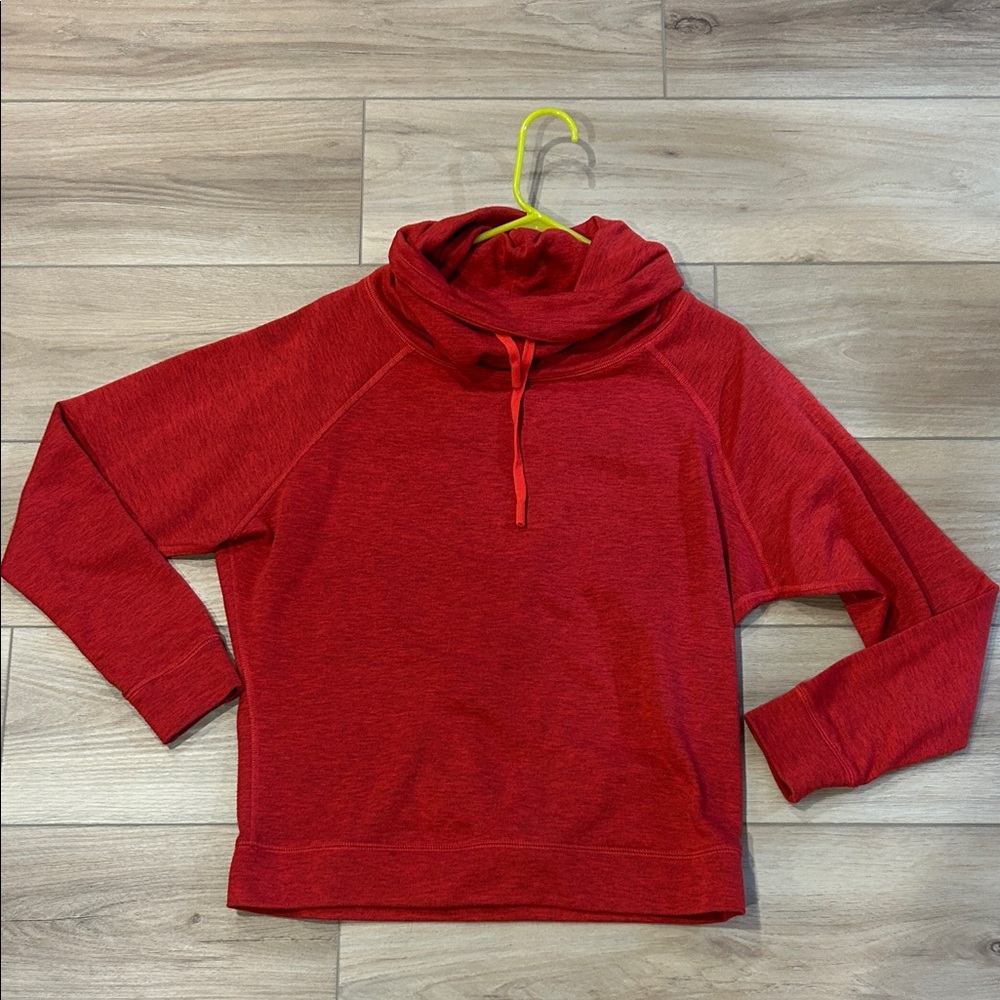 Nike Dri fit red pullover sweater size M